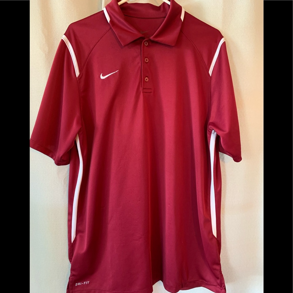 Nike Dri Fit Golf Shirt large
